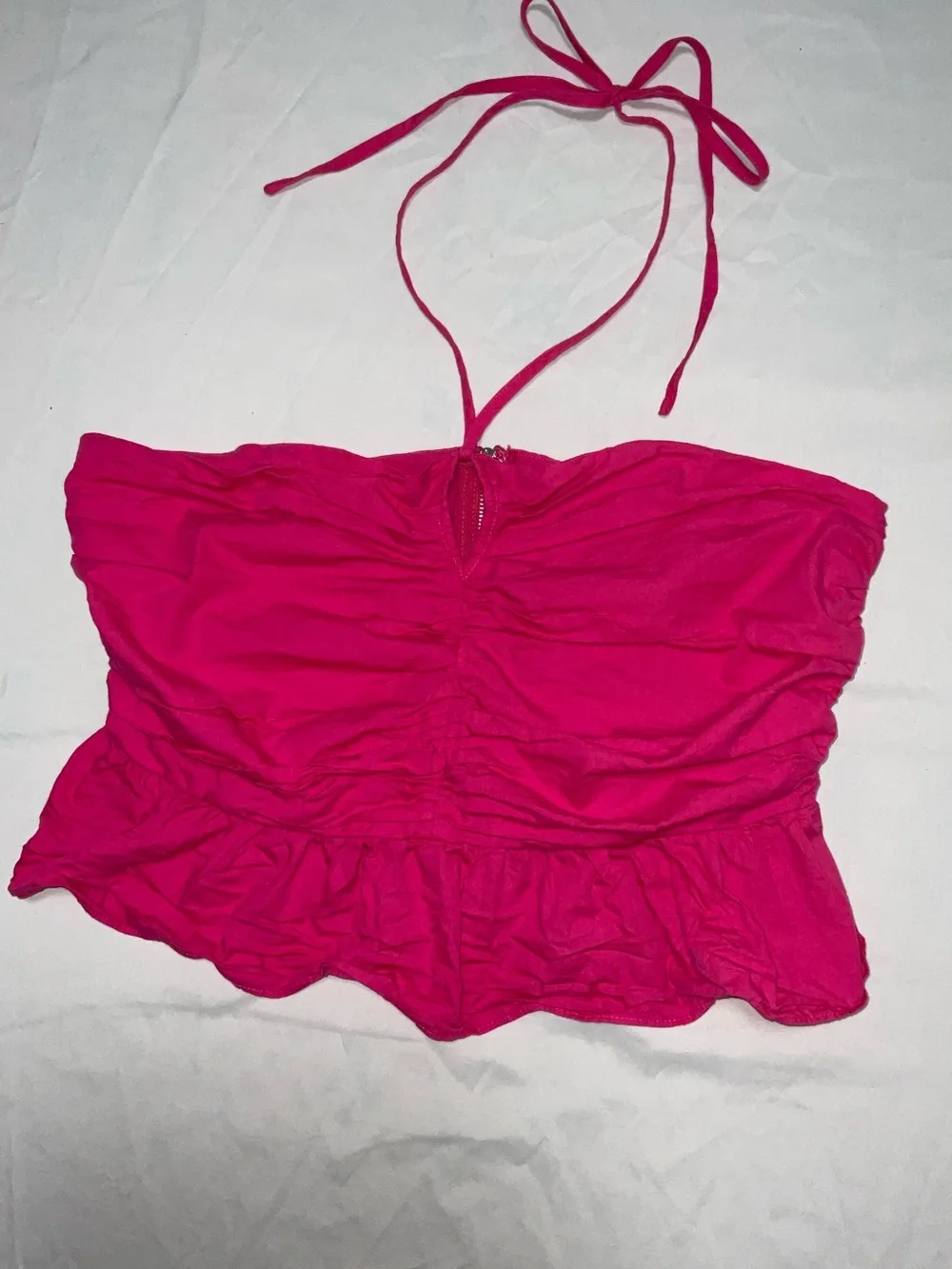 Sugarlips Hot Pink Halter Top